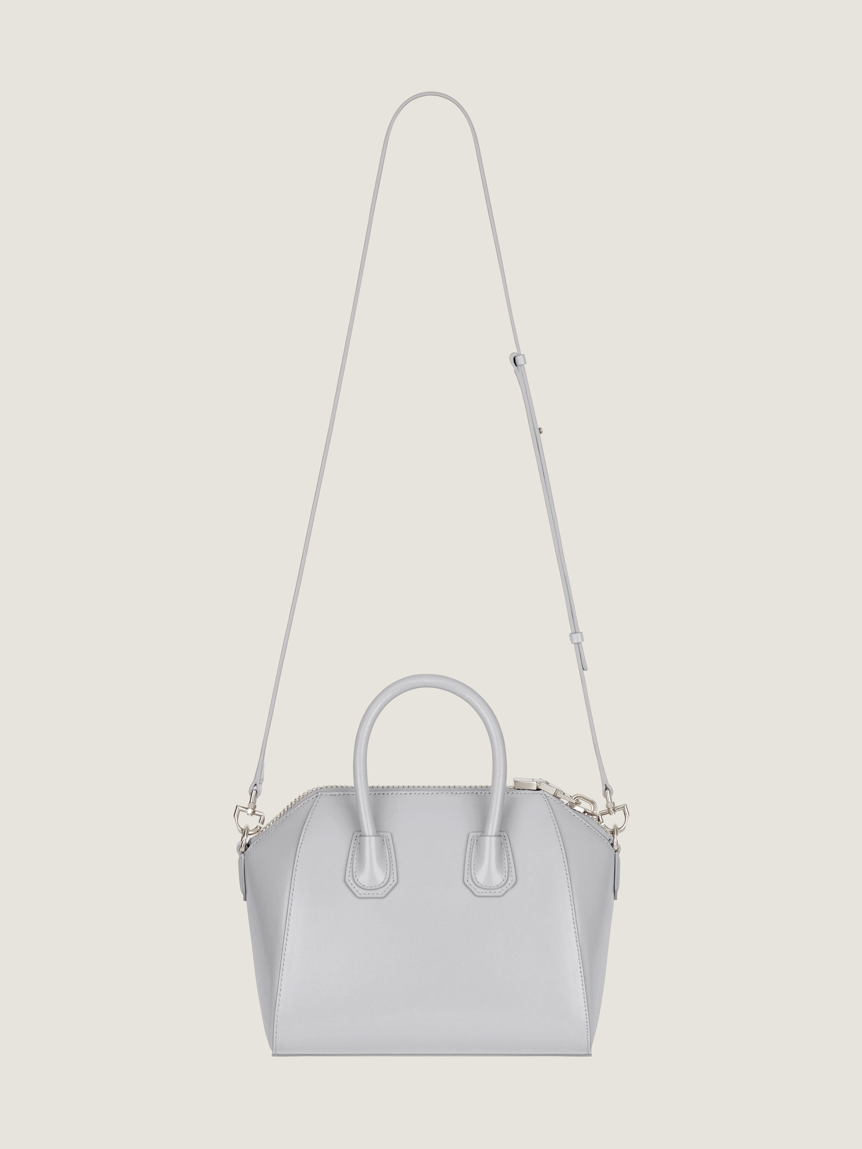Mini Antigona bag in Box leather